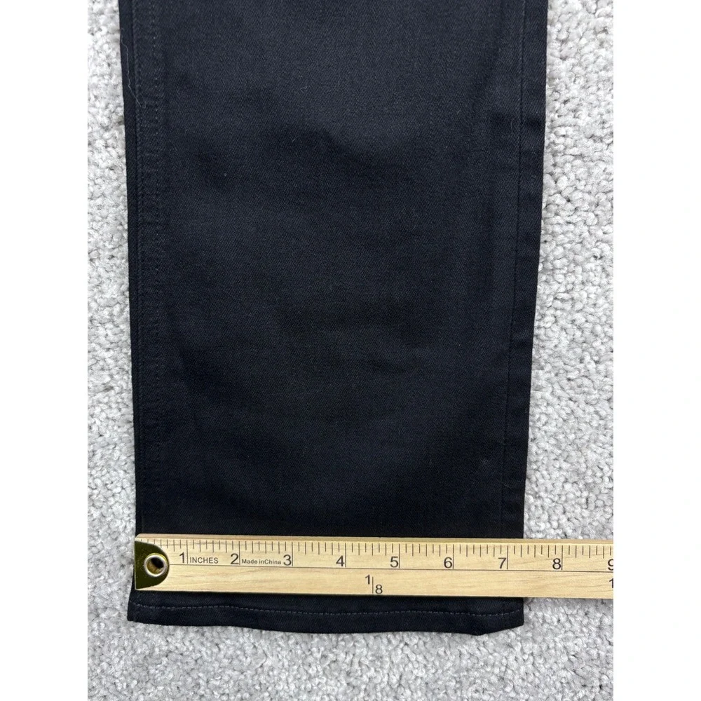 J Crew Womens High Rise Flare Crop Black‎ Jeans Size 25 Denim Pants